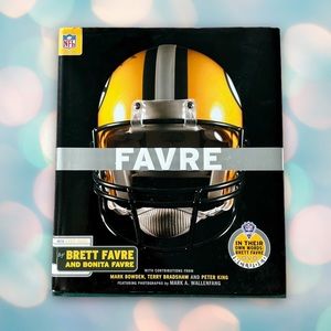 Brett Favre Green Bay Packers Hardcover Book